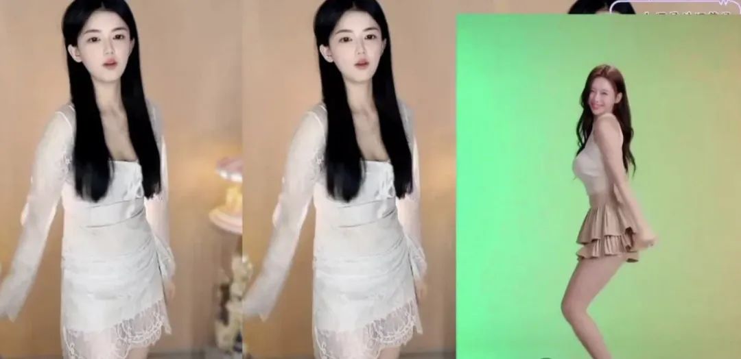女主播完成大哥任务,请教张琪格“三振舞”,卖家秀和买家秀的区别,网友一看便知!