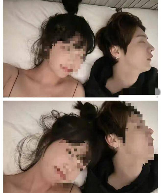 网络传言中的某男星私人照片
